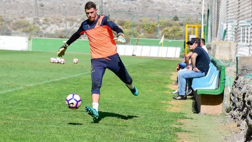 Entrenamiento de la UD Las Palmas (18/10/16)