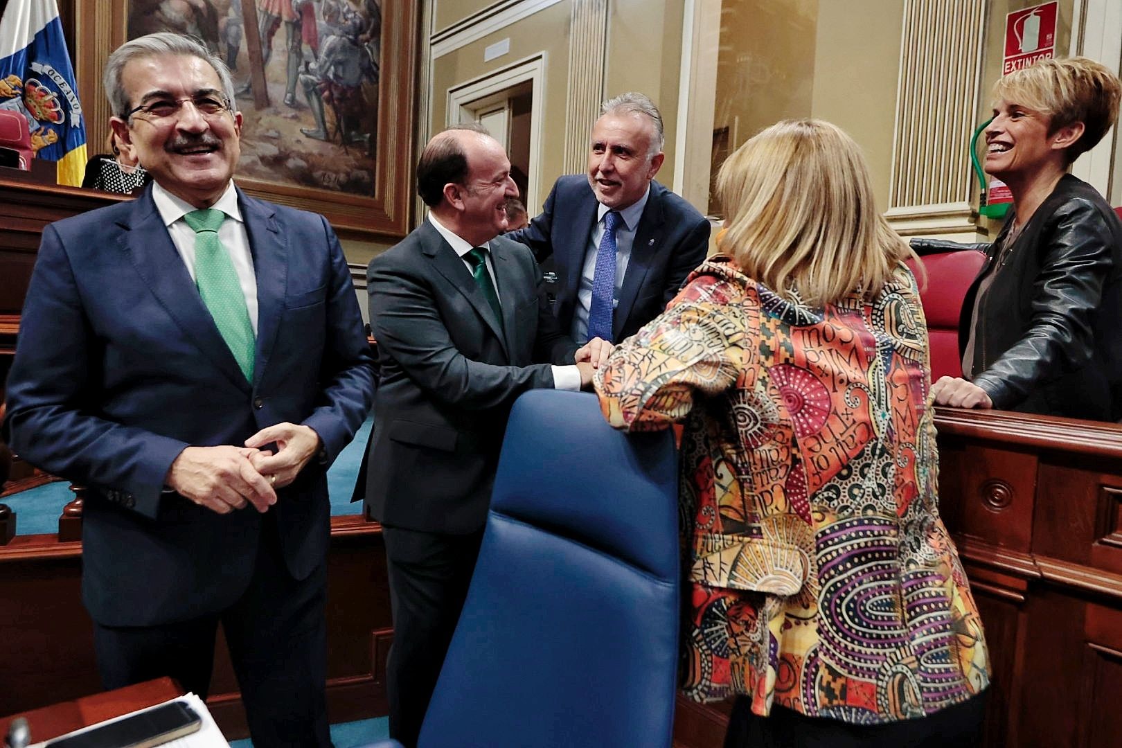 El pleno del Parlamento de Canarias celebra el debate final del proyecto de ley de presupuestos de la Comunidad Autónoma para 2023