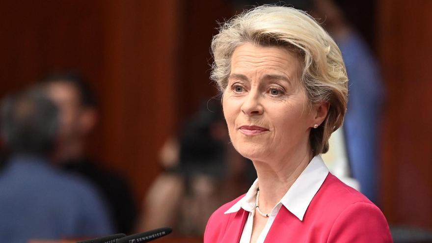 La presidenta de la Comissió Europea, Ursula von der Leyen