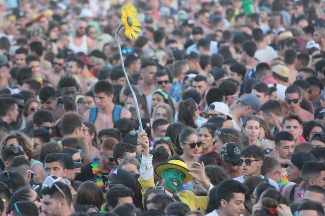 Carnaval de Maspalomas 2017: Fiesta de Carnaval en Playa del Inglés y Entierro de la Sardina