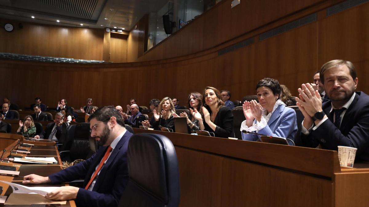 Pleno de las Cortes de Aragón del pasado 29 de noviembre.