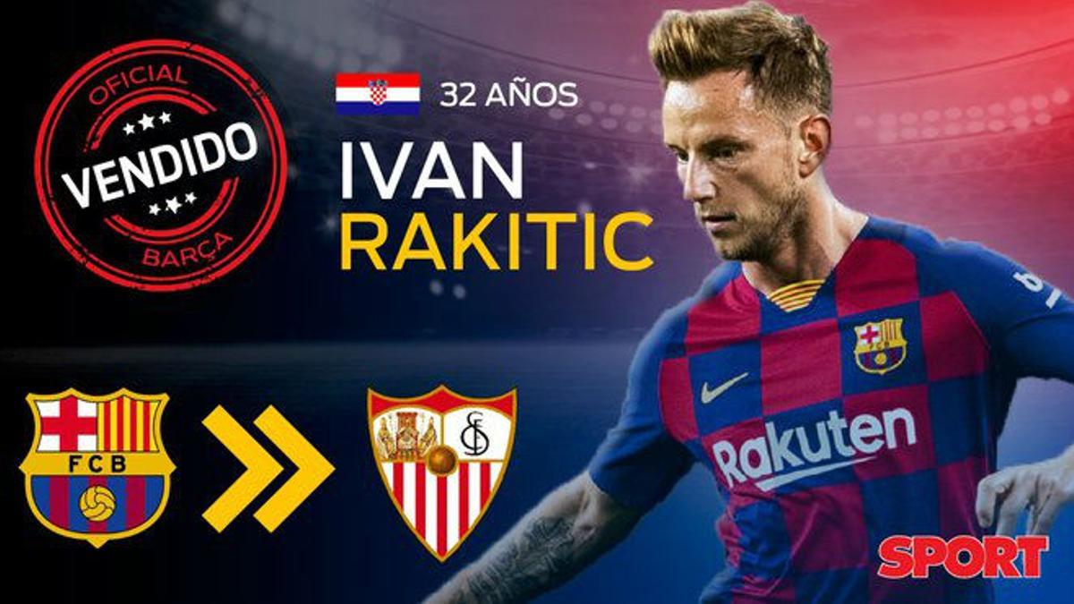 Rakitic deja el Barça y regresa al Sevilla