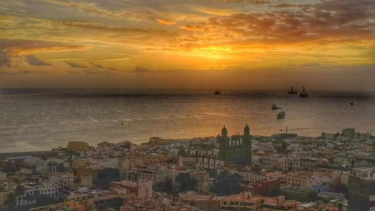Amanecer en Las Palmas de Gran Canaria (16/11/18)