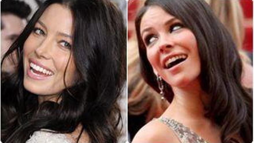 Jessica Biel y Evangeline Lilly.