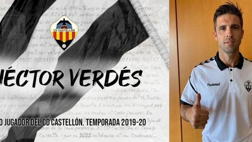 Héctor Verdés se convierte en nuevo jugador del Castellón