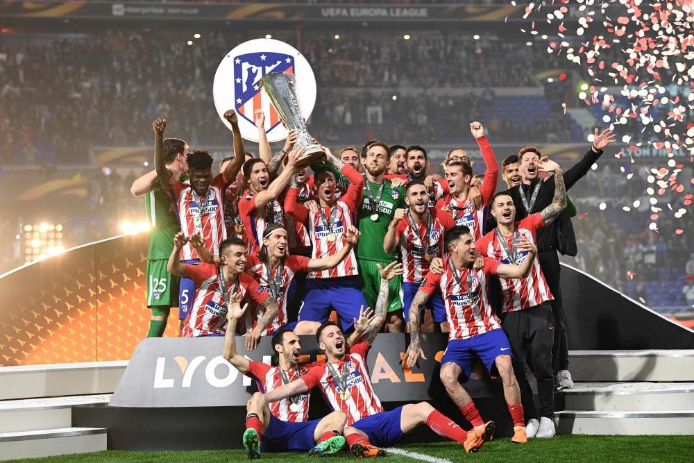 Final de la Europa League: Olympique de Marsella - Atlético de Madrid