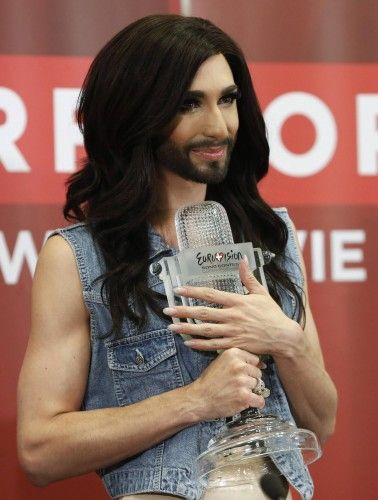 Conchita Wurst, ganadora de Eurovisión