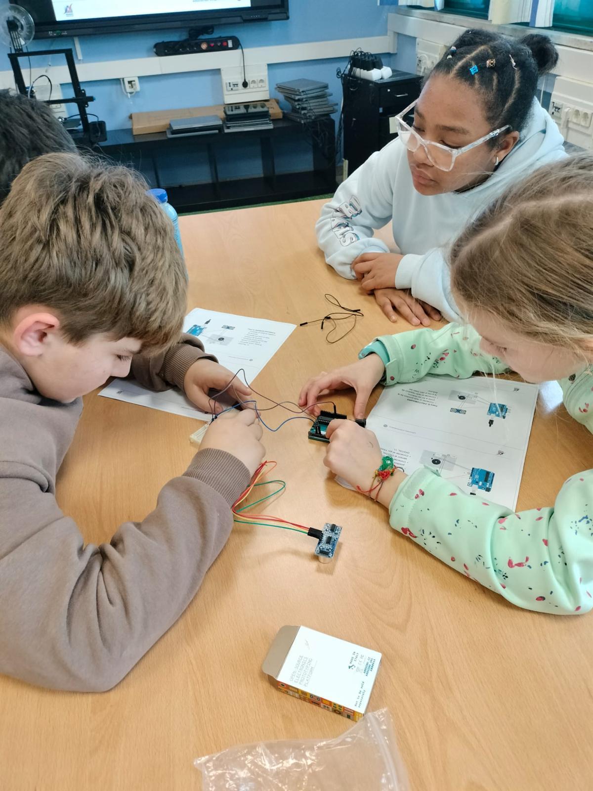 Taller de programación en el Colegio Público La Carriona-Miranda