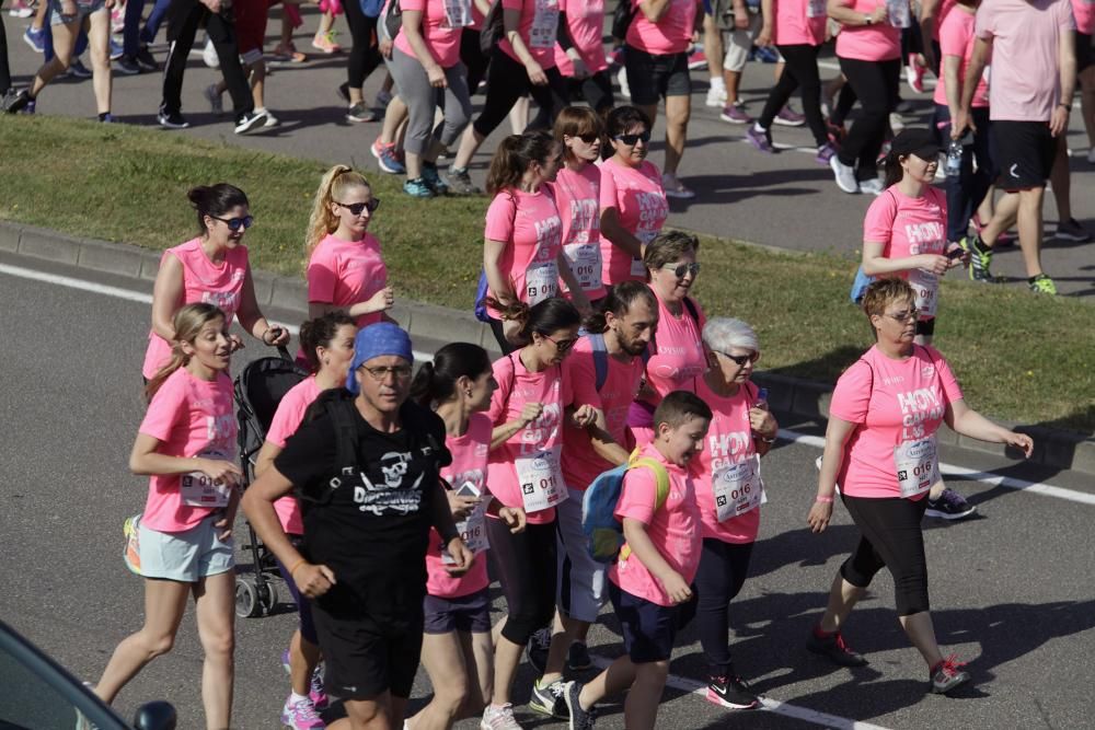 Carrera de la mujer en la zona este de Gijón.