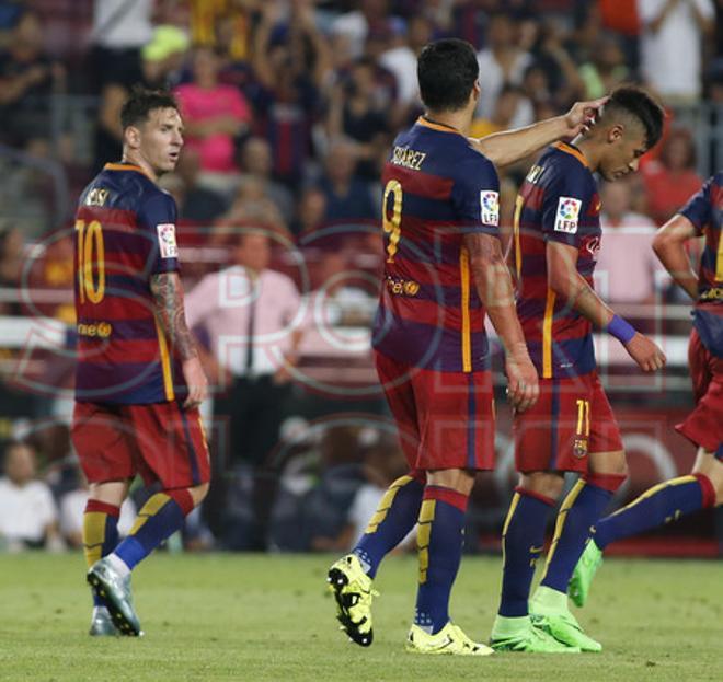 Trofeo Joan Gamper FCBarcelona  3-  AC Roma 0