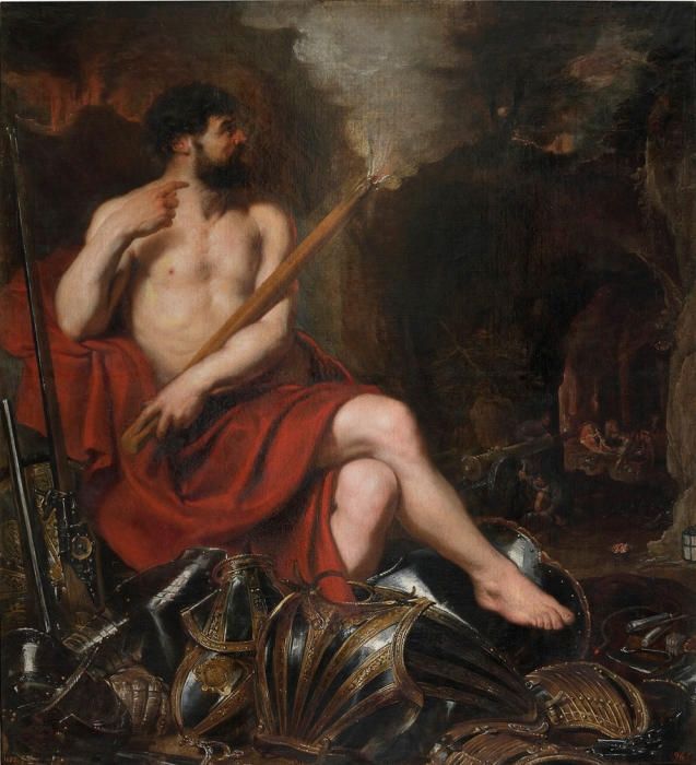 Pedro Pablo Rubens: Vulcano y el Fuego (siglo XVII)