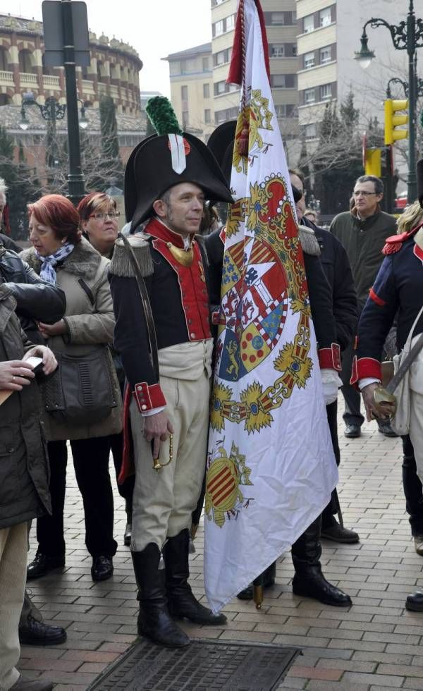 Fotogalería: Recreacionistas homenajean Los Sitios de Zaragoza