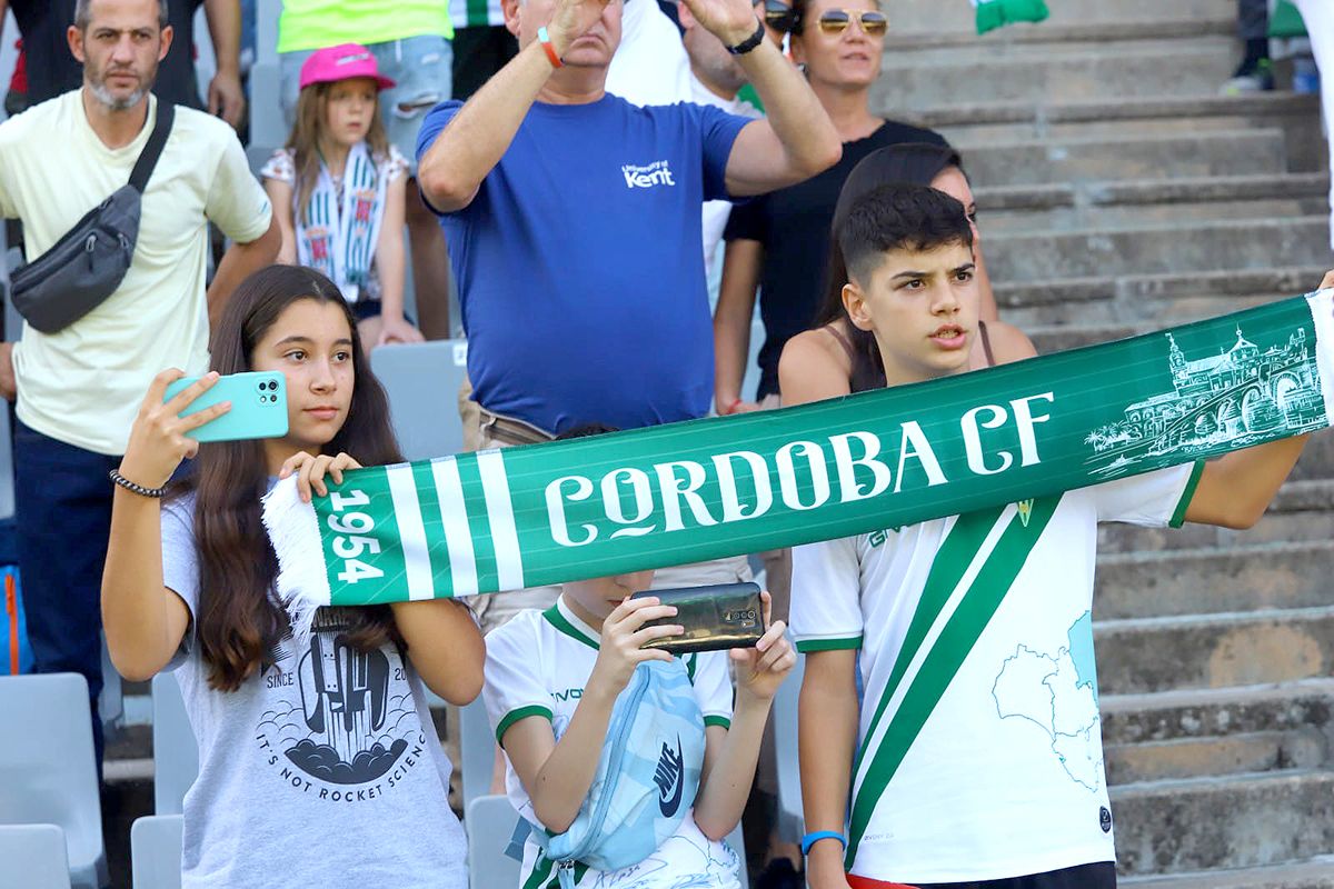 Las imágenes de la afición del Córdoba CF - Talavera