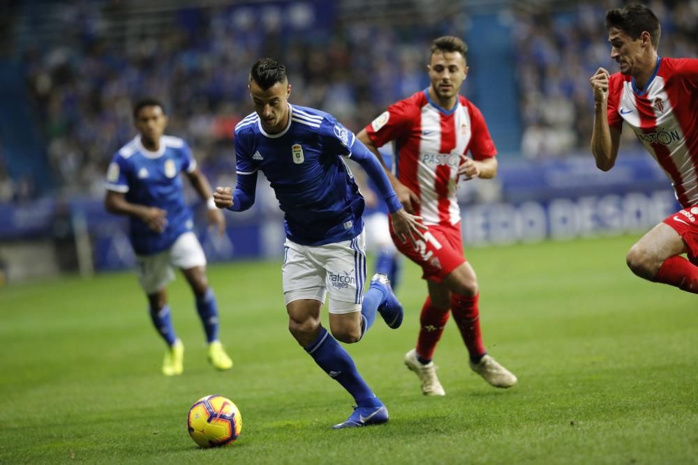 Derbi asturiano: El Real Oviedo - Sporting, en imágenes