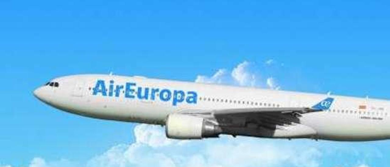Un avión de Air Europa.