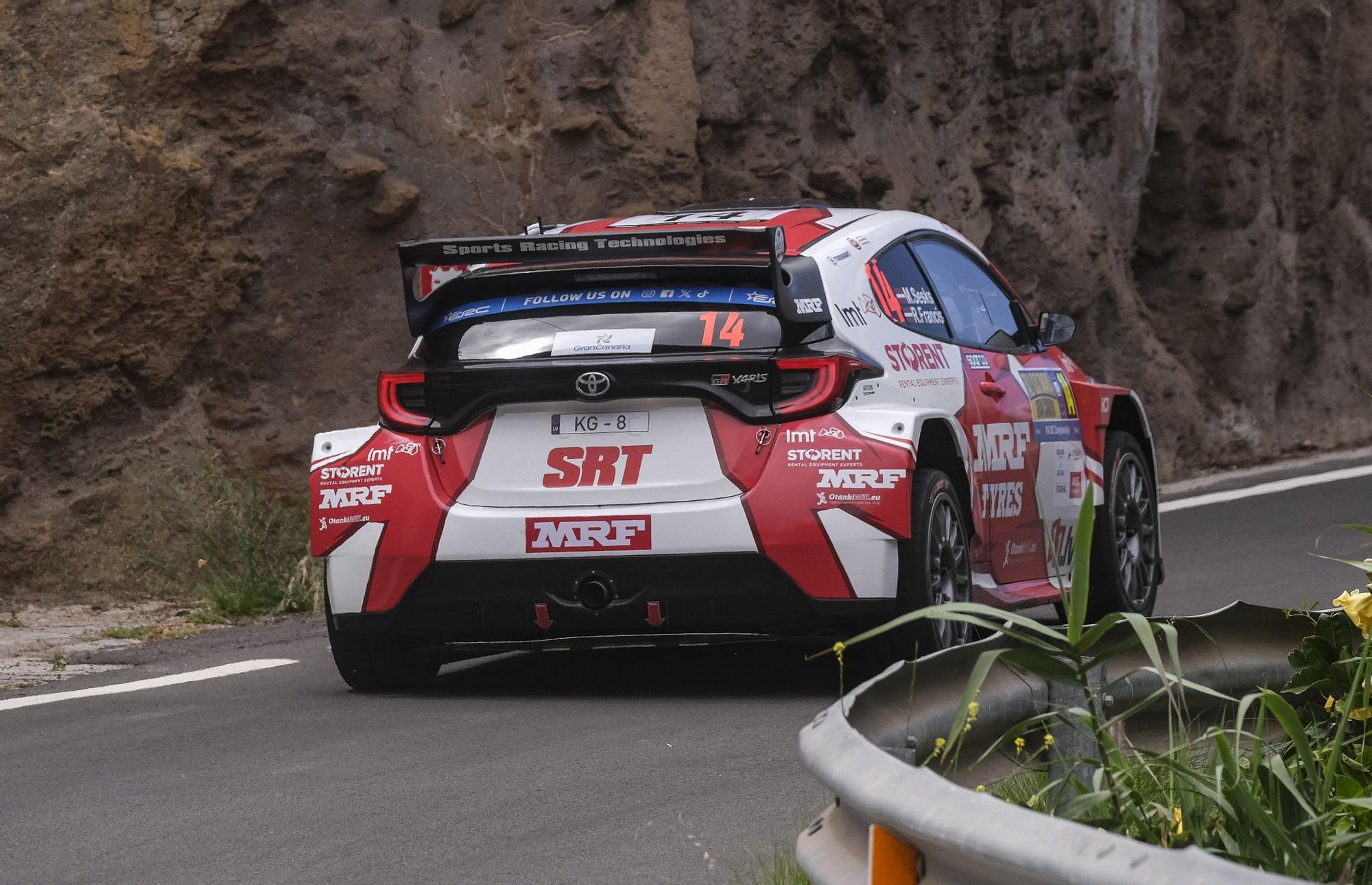 Entrenamientos del Rally Islas Canarias 2024