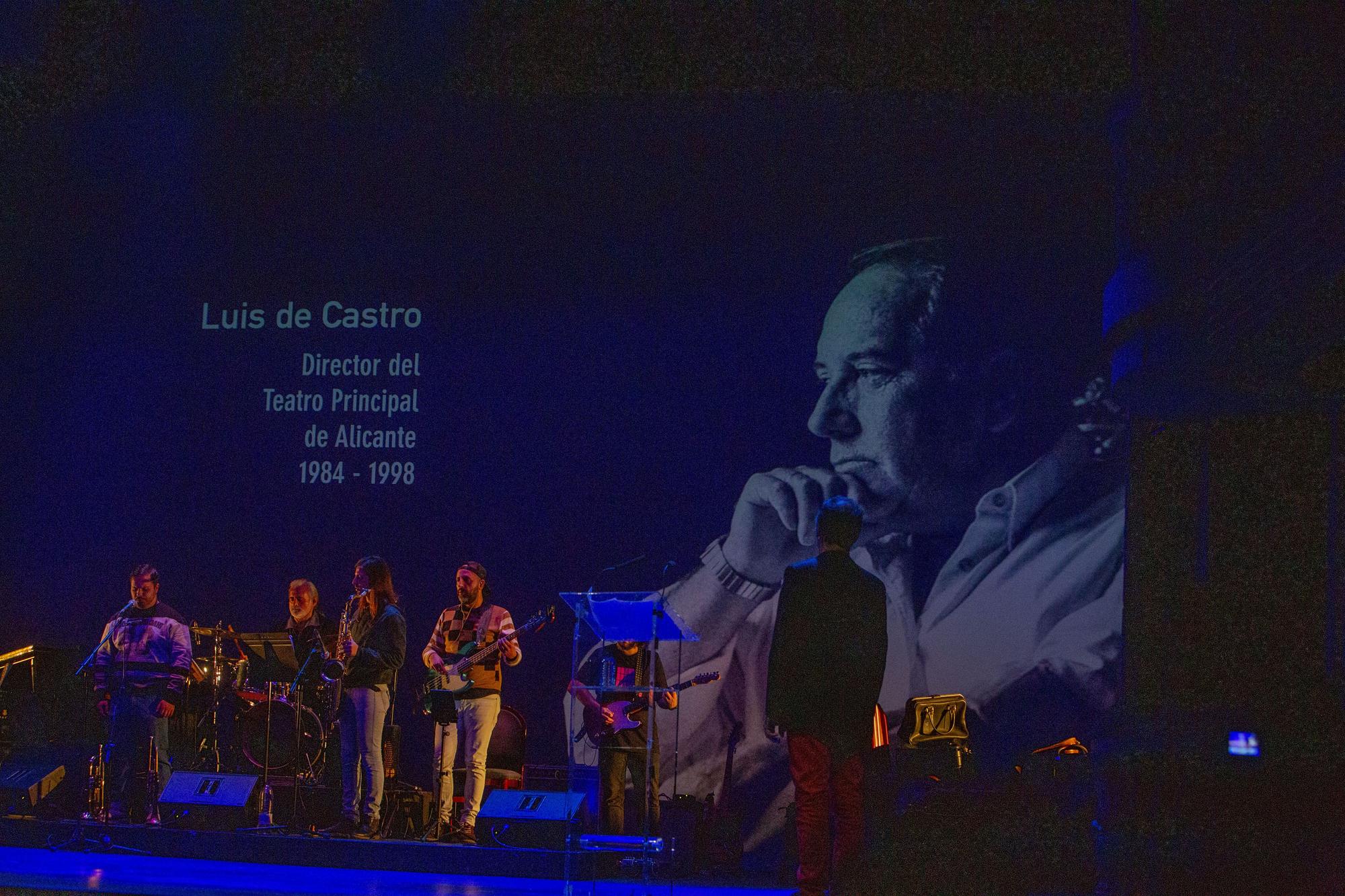 José Estruch Awards Gala at the Teatro Principal in Alicante