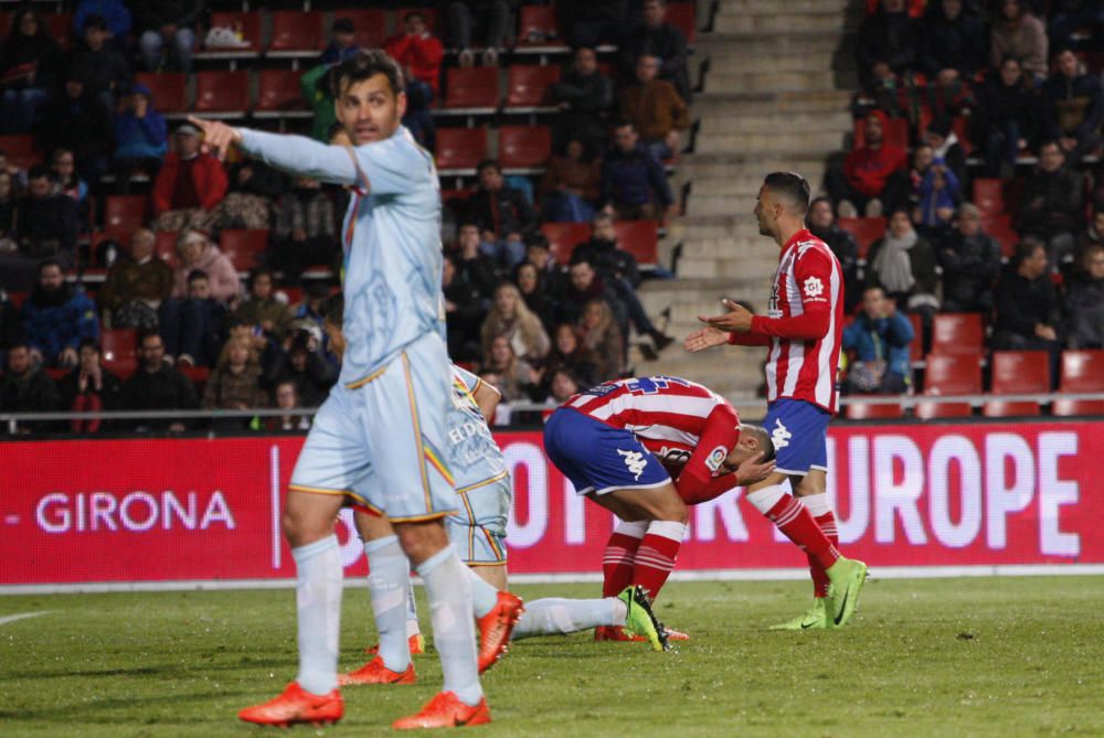 Les imatges del Girona - Rayo (1-3)