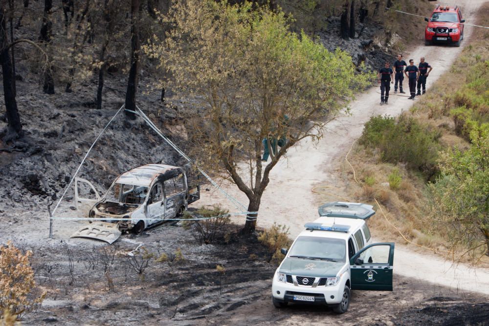 Así fue el incendio de Torremanzanas (agosto,2012)