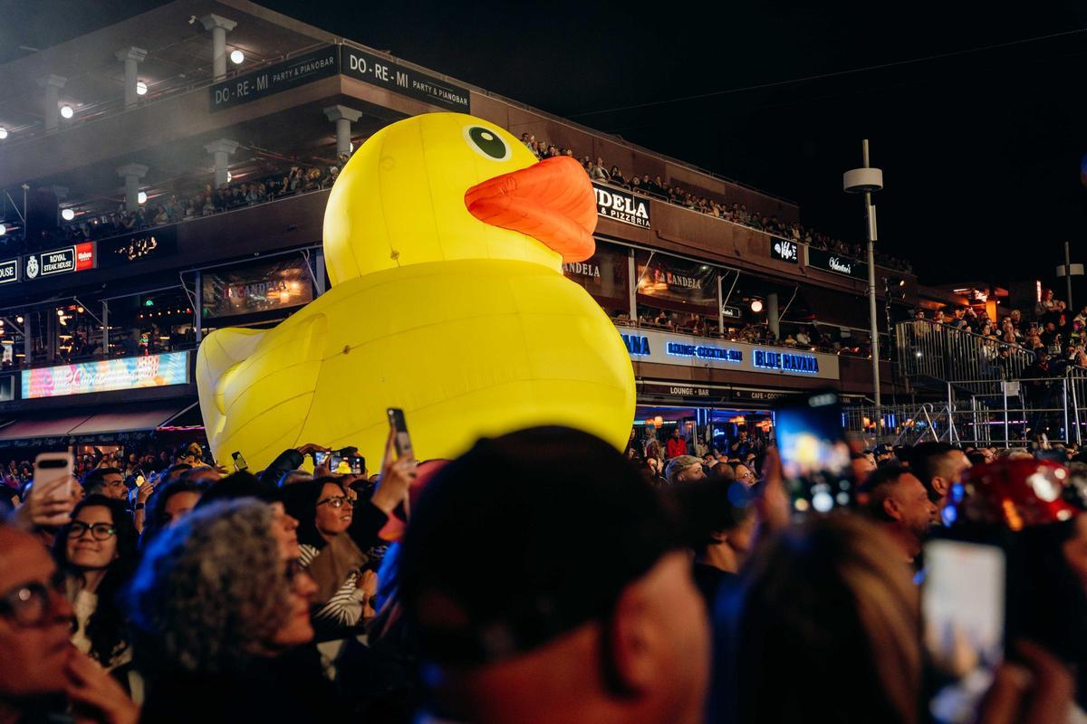 Ambiente de este año en el Carnaval de Maspalomas