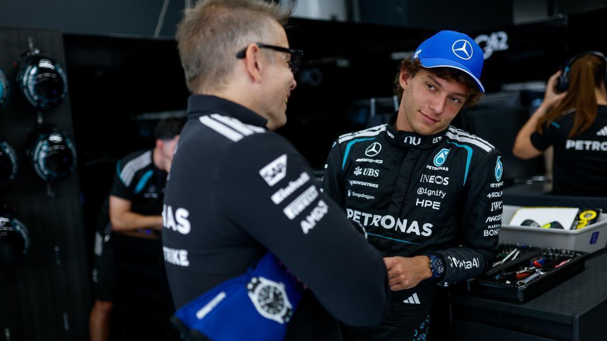 Mercedes confirma que Antonelli penalizará en Monza por cambiar motor