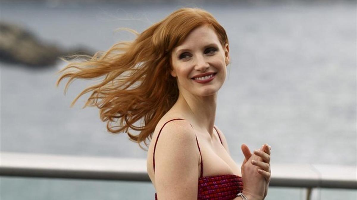 Jessica Chastain, en el seu pas recent pel festival de Sant Sebastià.