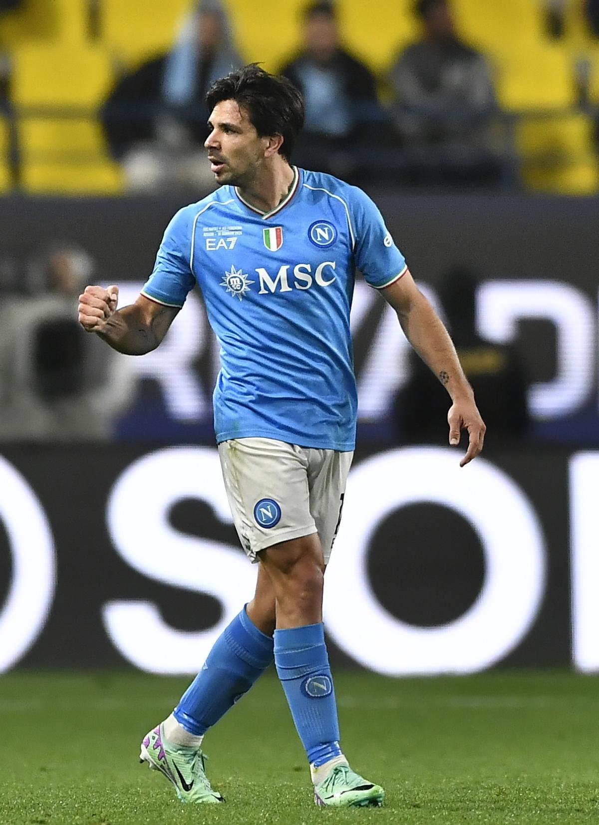 Gio Simeone fue el autor del primer tanto del encuentro