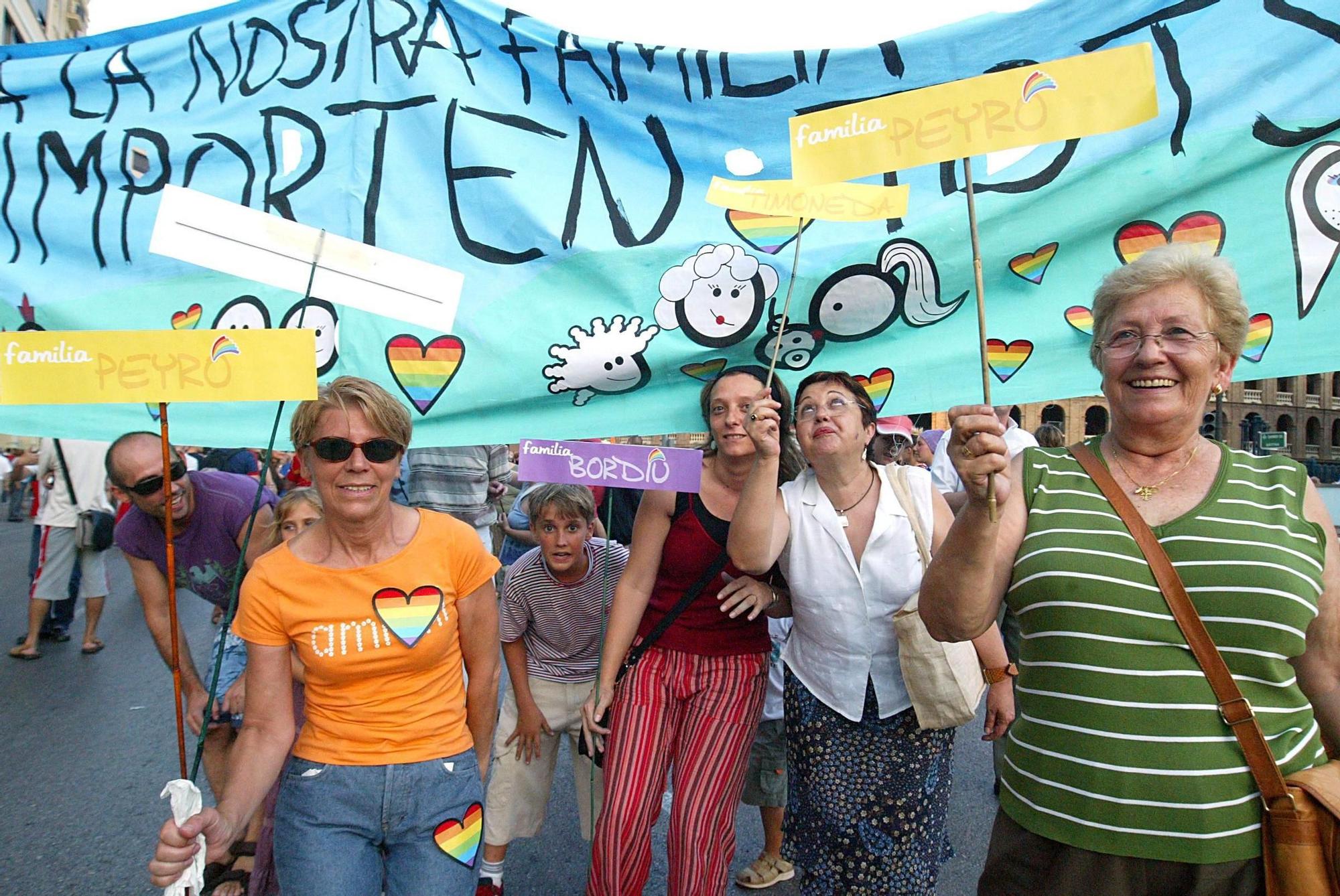 Imágenes del Orgull LGBTI València de 2005