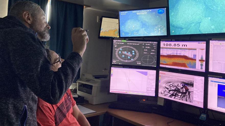 Los &quot;Picos de Europa&quot; submarinos, frente a Ribadesella, están en buen estado, constata el Instituto de Oceanografía