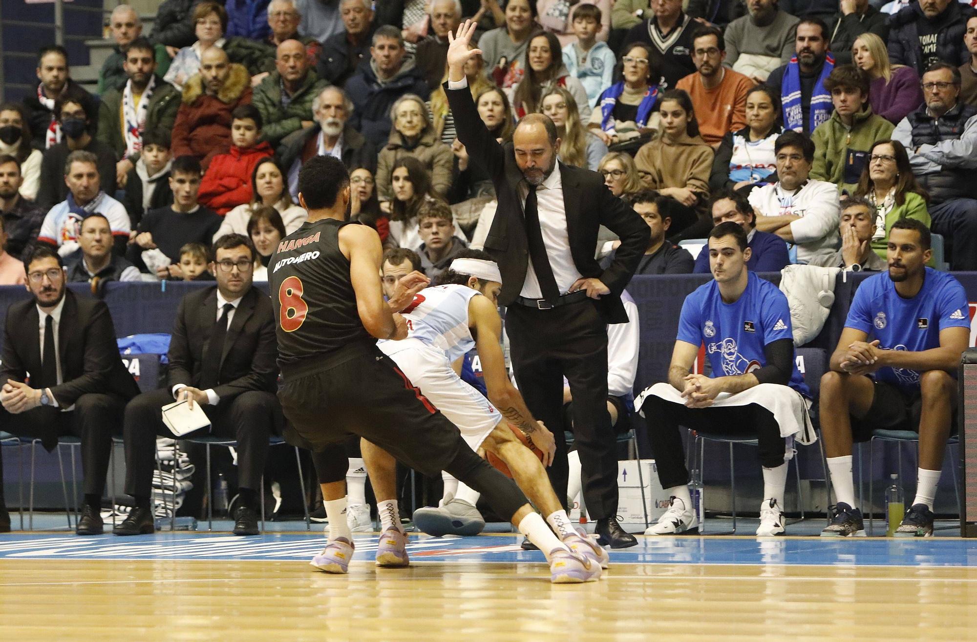 El Obradoiro cae ante el líder de la ACB: Obradoiro 78 - 84 Real Madrid