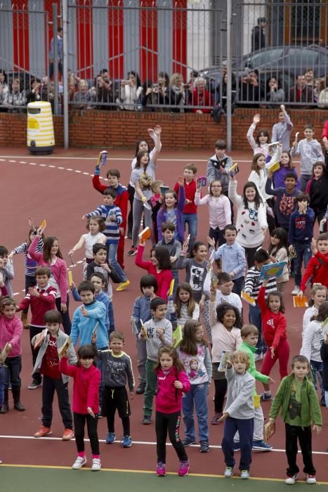 Celebración del Día del Libro en los colegios de Gijón