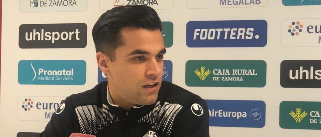 Dani Hernández, capitán del Zamora CF. | ZCF