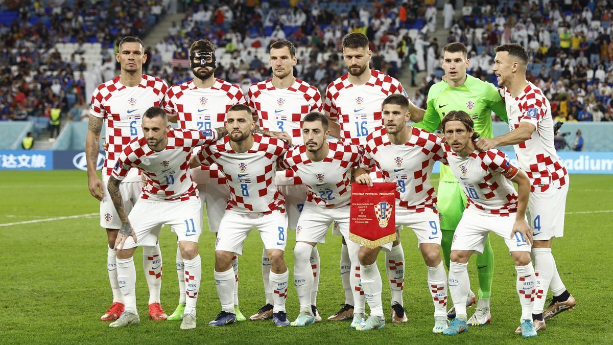 La selección de Croacia, cuartofinalista