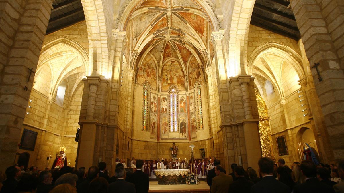 Interior de la Iglesia de San Lorenzo de Córdoba en una imagen de archivo.