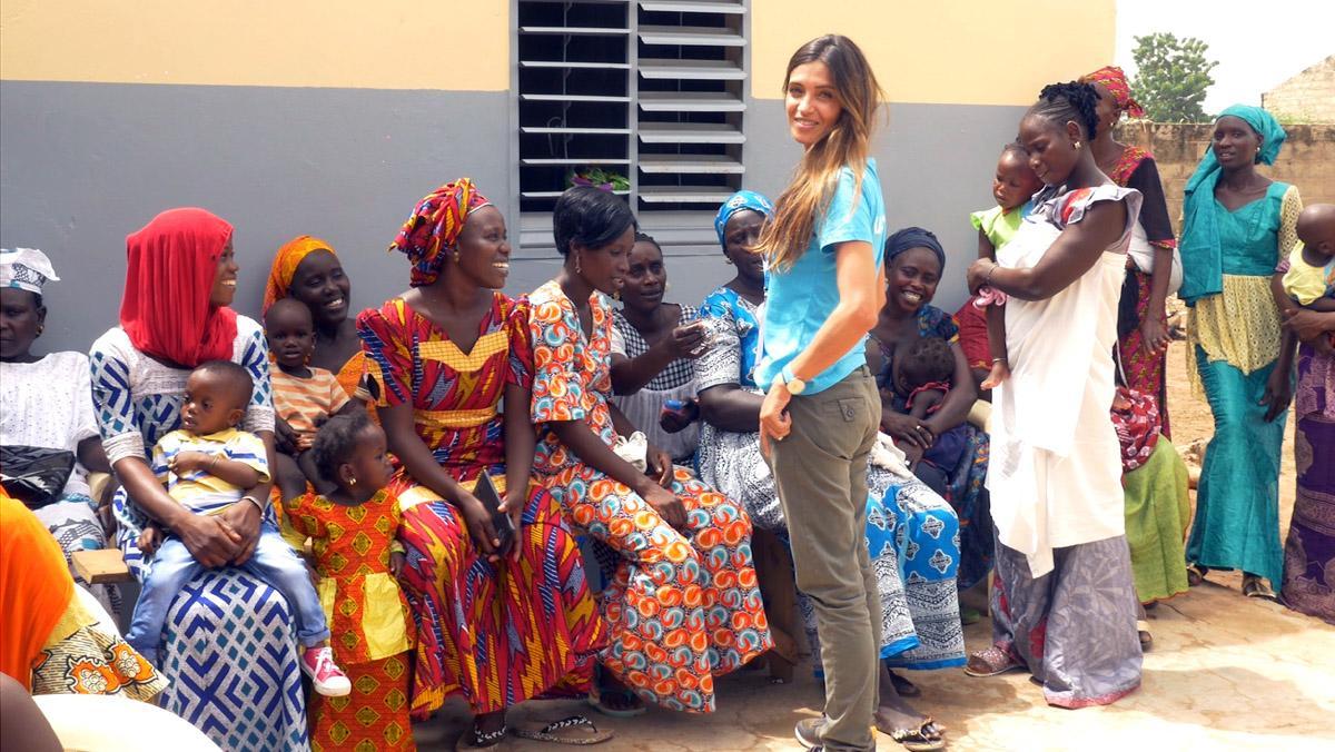 Sara Carbonero treu al seu costat més solidari en un viatge al Senegal.