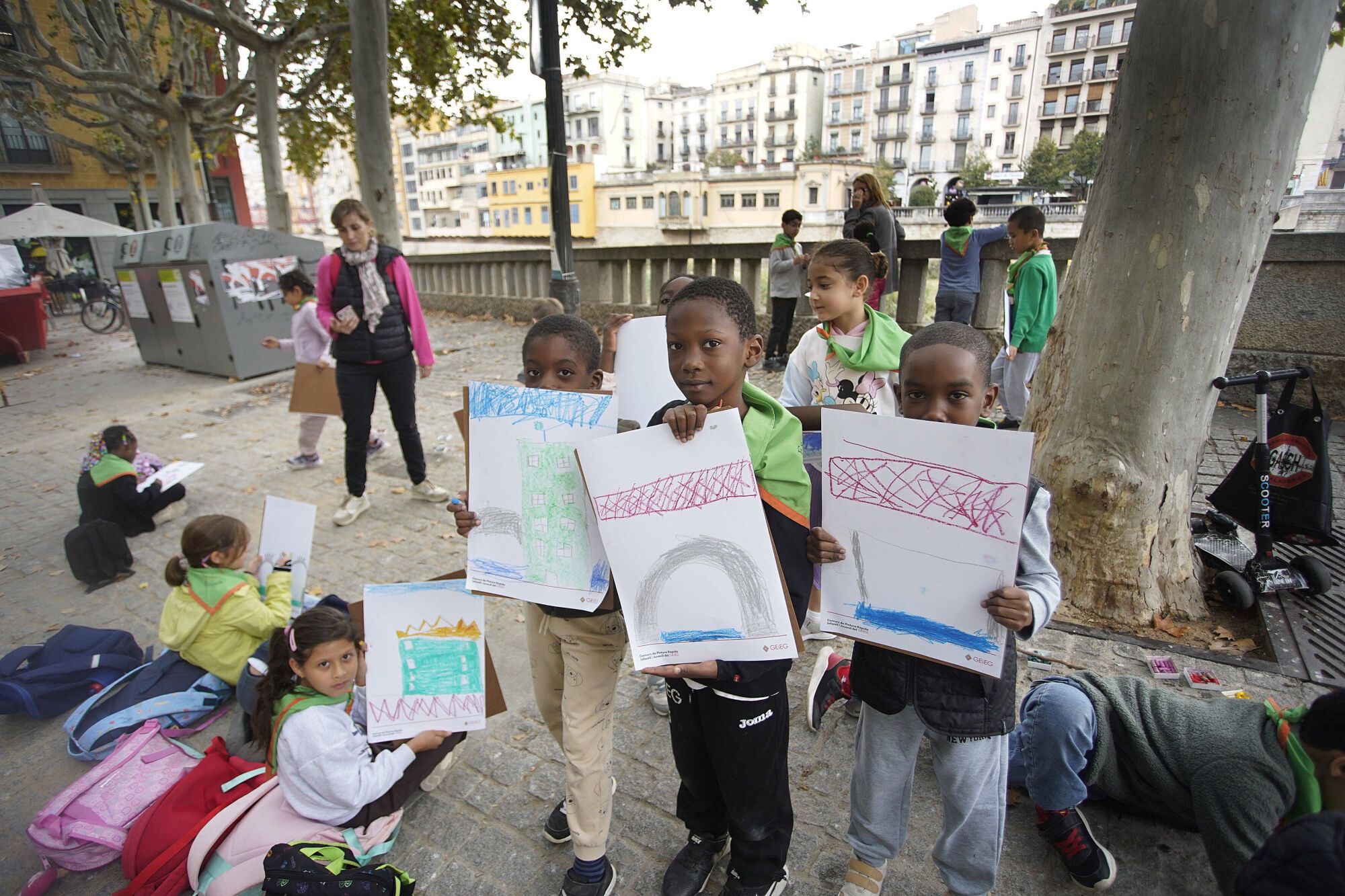 Girona barri vell 51è Concurs de Pintura Ràpida GEIEG Infantil i Juvenil.