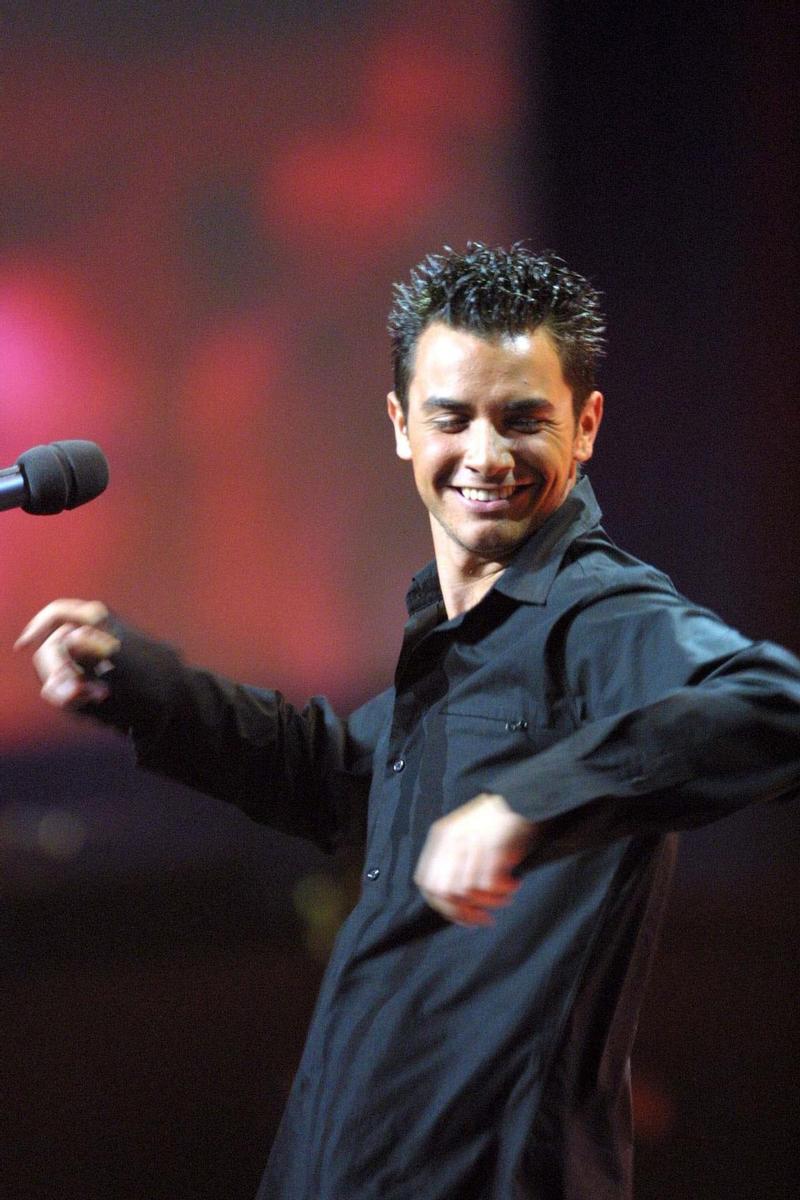 David Civera en Eurovisión 2001