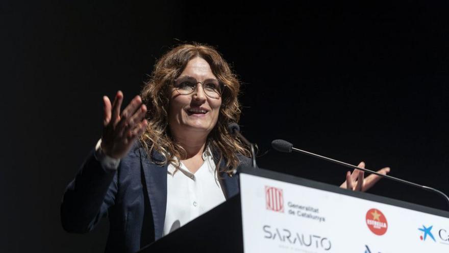 Laura Vilagrà va cloure l’acte de lliurament de premis | OSCAR BAYONA