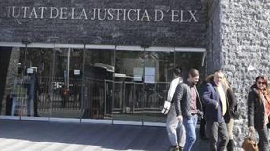 La Ciudad de la Justicia de Elche, que ha acogido el juicio.