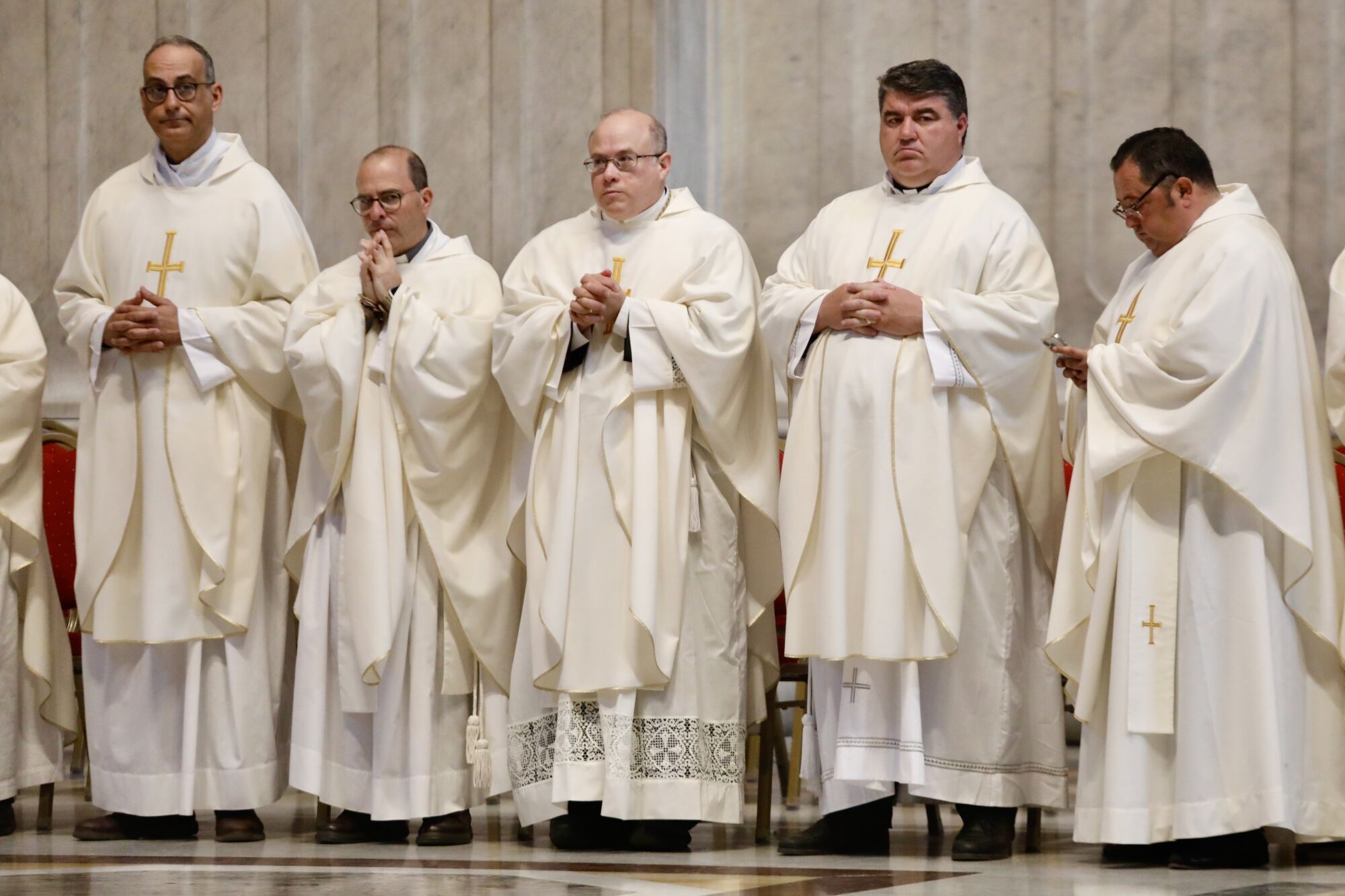 Fotos de la misa de las diócesis de la Esperanza y el Cachorro que abre el Jubileo de las Cofradías en Roma 