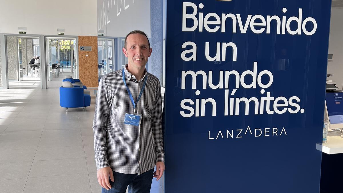 El fundador de Gastrokaizen, David Roca, en las instalaciones de Lanzadera.
