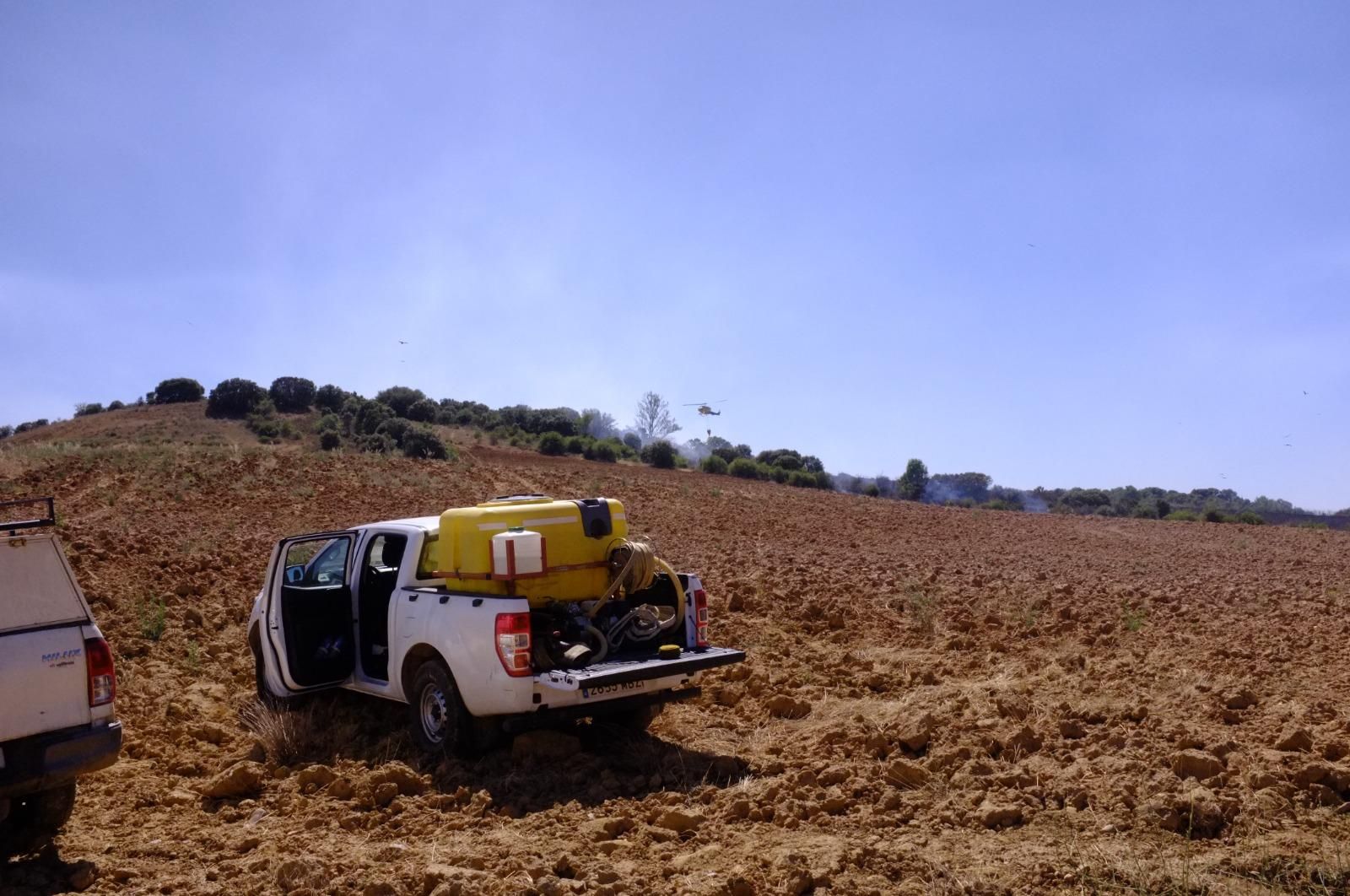 GALERÍA | El incendio forestal de Manganeses de la Polvorosa en imágenes