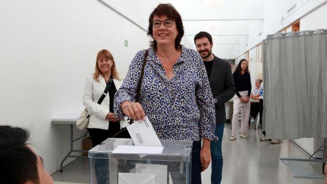 La candidata de ERC, Diana Riba pide una participación masiva en las europeas para blindar los derechos y libertades de los catalanes en Bruselas