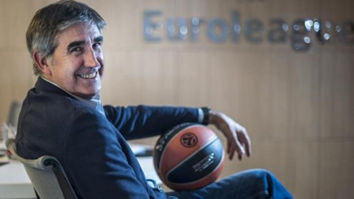 Jordi Bertomeu, máximo responsable de la Euroliga.