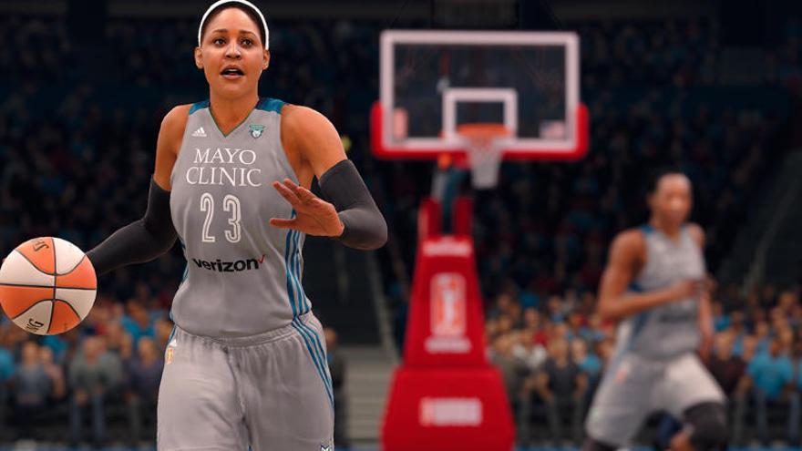 La lliga femenina es reivindica a &#039;NBA Live 18&#039;