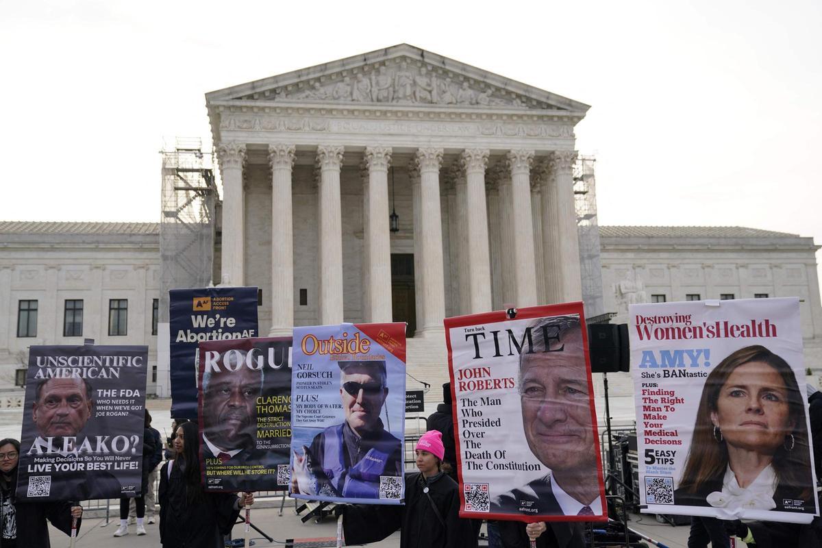 La Corte Suprema de Estados Unidos escucha argumentos sobre el fármaco abortivo mifepristona