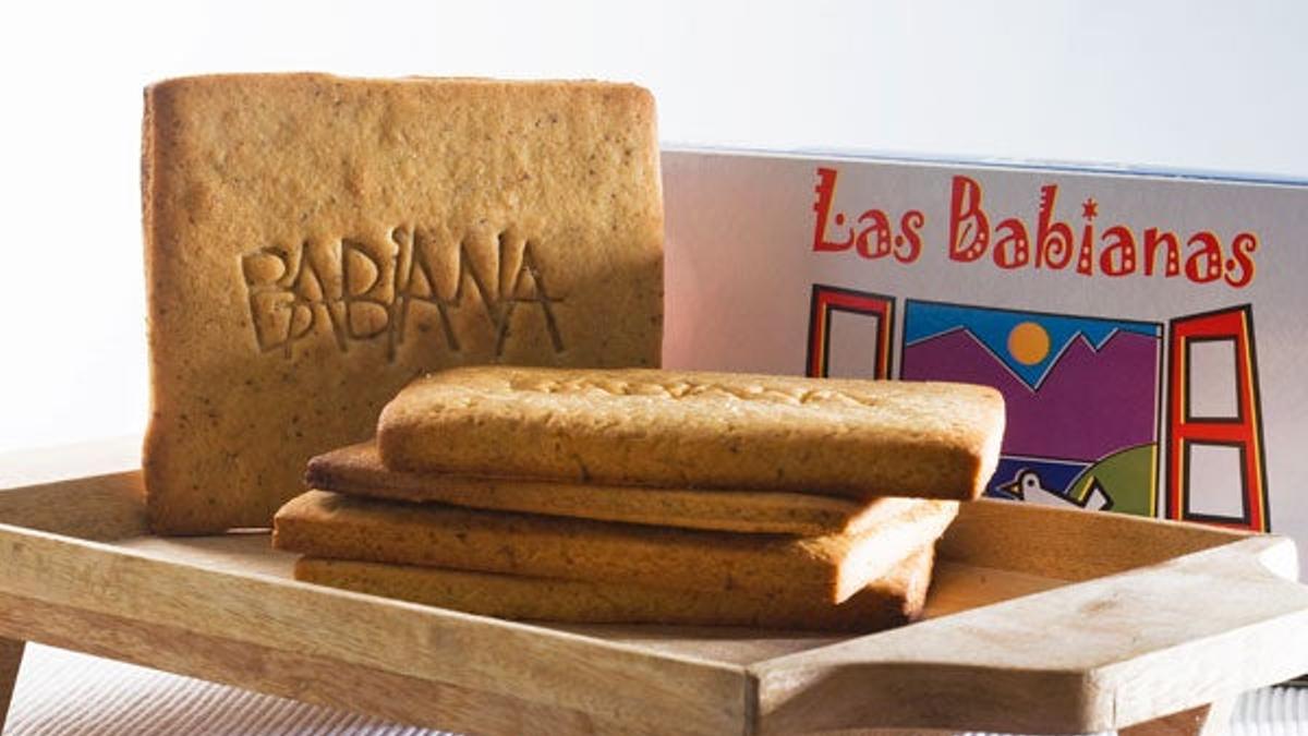 Galletas babianas elaboradas con polvo de boletus.