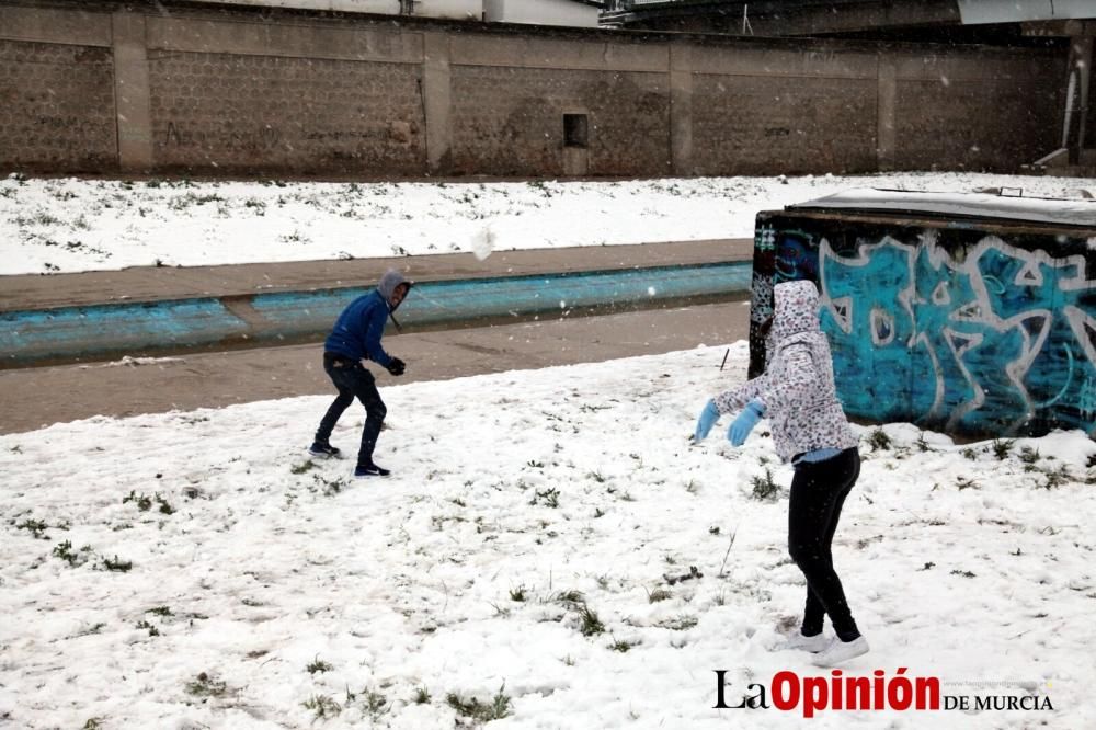 Gran nevada en Lorca