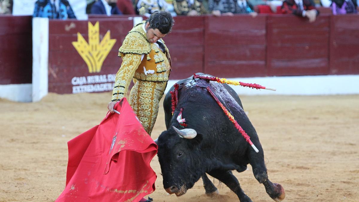 Morante de la Puebla, este domingo en Olivenza.