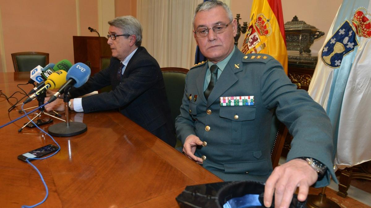 Rueda de prensa de la Guardia Civil